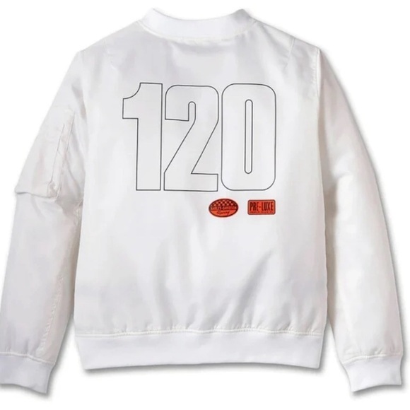 NWT Harley-Davidson, Women's 120th Anniversary Bomber Jacket - White, Small - Picture 3 of 10